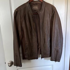 Brown Leather Jacket